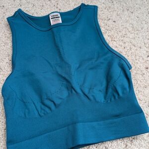 Gymshark Teal Crop Top